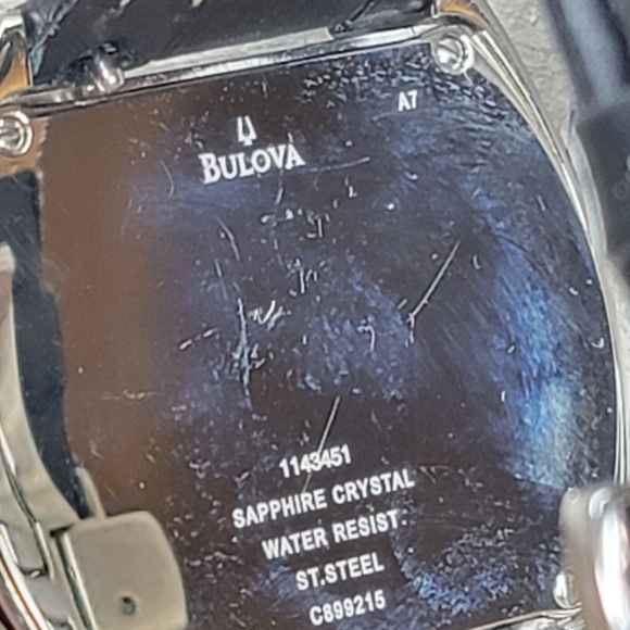 Accutron Bulova Winter Park Moonphase Watch 26R29 A7 - Picture 6 of 12